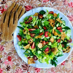 lebanese fattoush salad