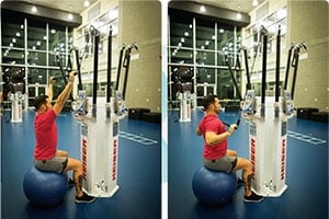 Seated Lat Pull-Down