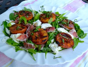 Italian Grilled Peach Salad